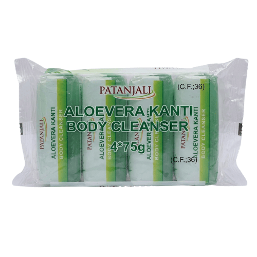 ALOEVERA KANTI BODY CLEANSER (4*1) 75GM
