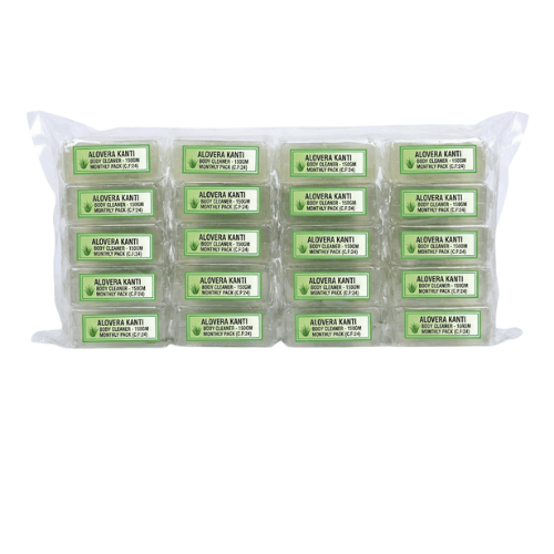 ALOVERA KANTI BODY CLEANER -150GM MONTHLY PACK